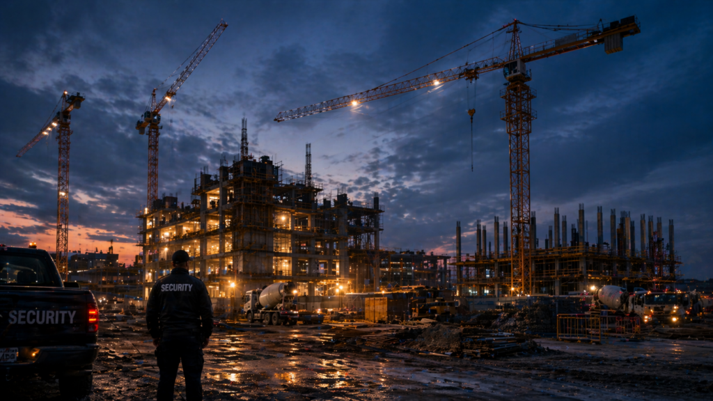 Data center and critical infrastructure facility with secure access and advanced monitoring