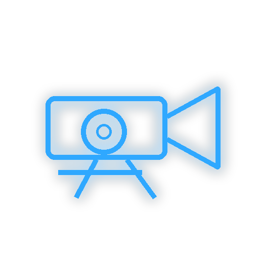 AI camera analytics icon