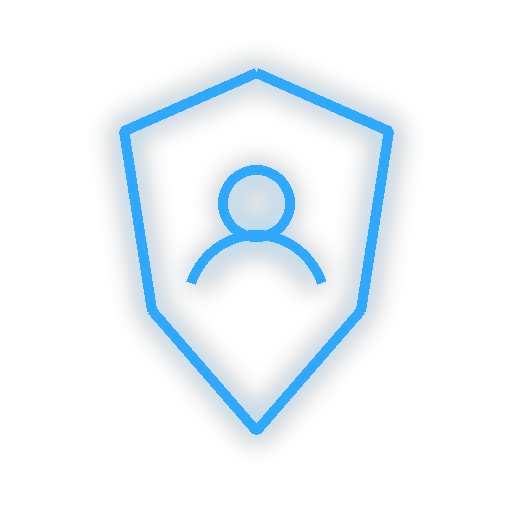 On-site security guards icon